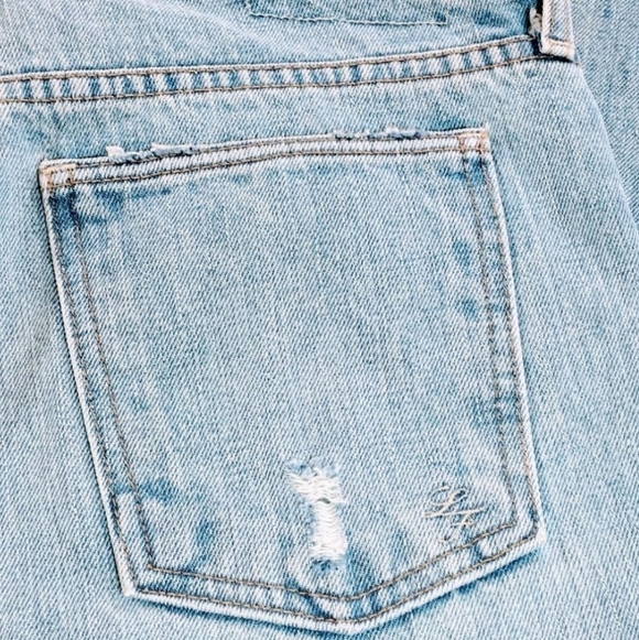 LOVERS + FRIENDS High-Rise Tapered Distressed Jeans in Siena Size 26 - Picture 11 of 16